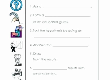 Scientific Method for Kids Worksheets Science Process Skills Worksheets Printable Grade 3
