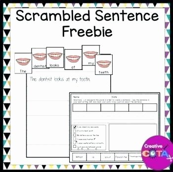 Scrambled Sentences Worksheets 2nd Grade Free Printable Scrambled Sentences Worksheets Jumbled for