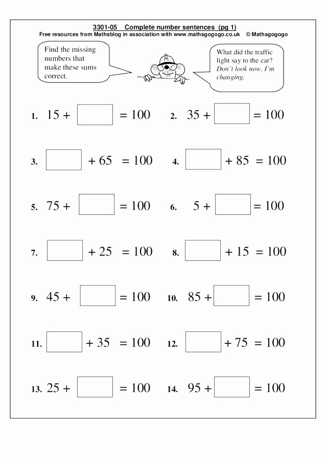 Scrambled Sentences Worksheets 3rd Grade Number Sentence Worksheets Grade 2nd Plete Sentences