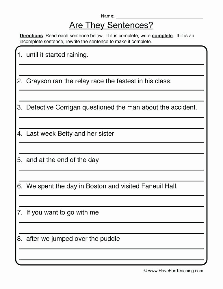 Scrambled Sentences Worksheets 3rd Grade Writing Good Sentences Worksheets You Quiz 2 Effective topic