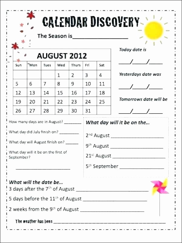 Seasons Worksheets for Kindergarten Free Printables for Teachers Preschool
