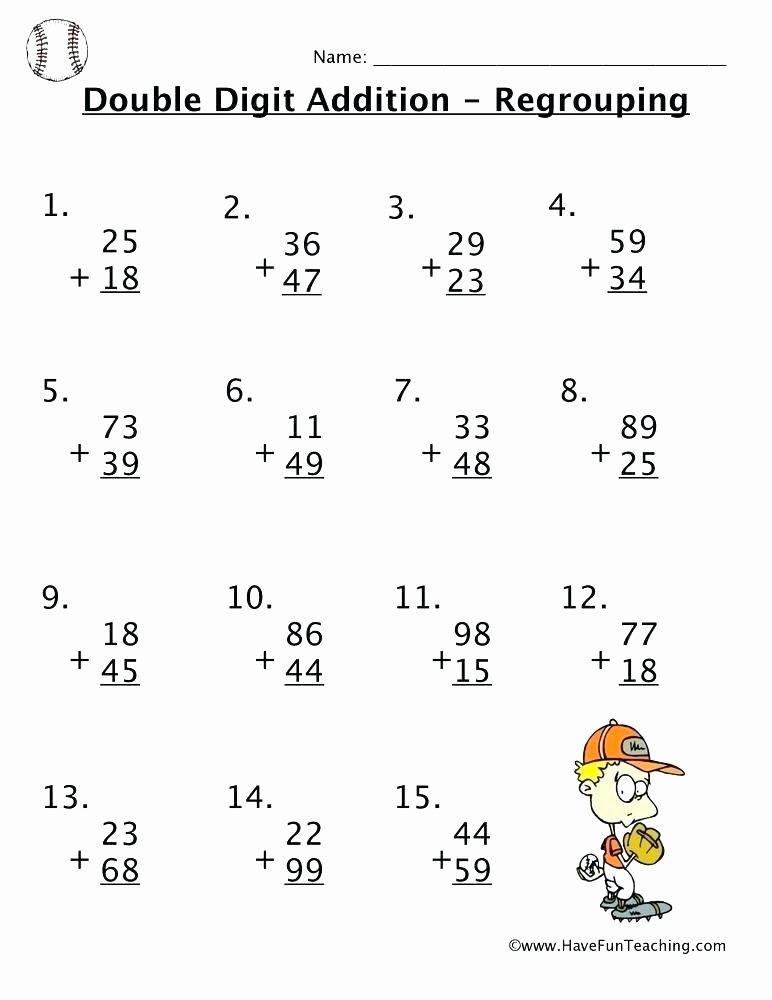 Second Grade Geometry Worksheets Fresh Multiplication Worksheets 2 3 Digit with Answers 6th Grade