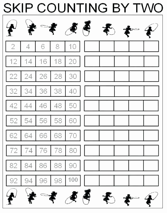 Second Grade Number Line Worksheets Number Line Skip Counting Worksheets
