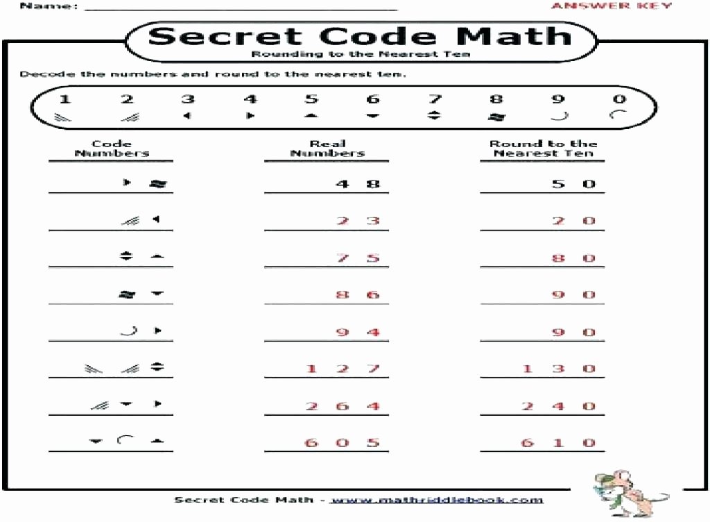 Secret Code Worksheets Pdf Crack the Code Worksheets Printable Free Crack the Code