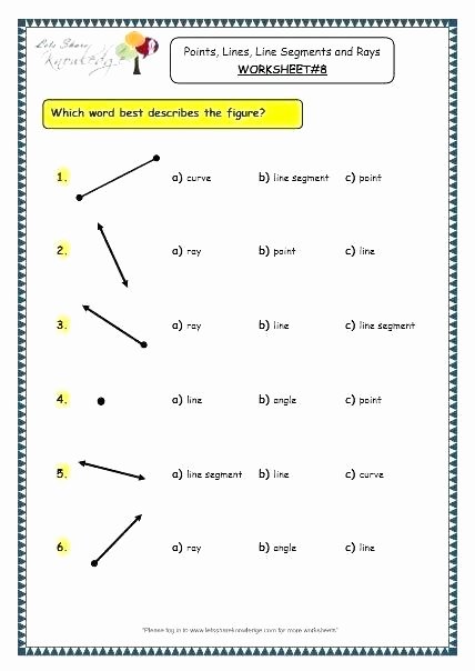 Segment Addition Worksheet Symmetry Worksheets Grade 3