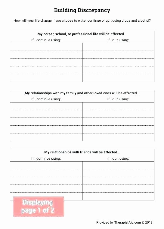 Self Esteem Worksheet for Teens Building Self Esteem Worksheets