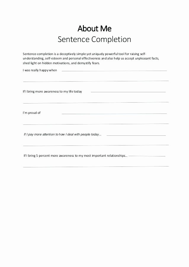 Self Esteem Worksheets Adults Confidence and Self Esteem Worksheets Building Printable