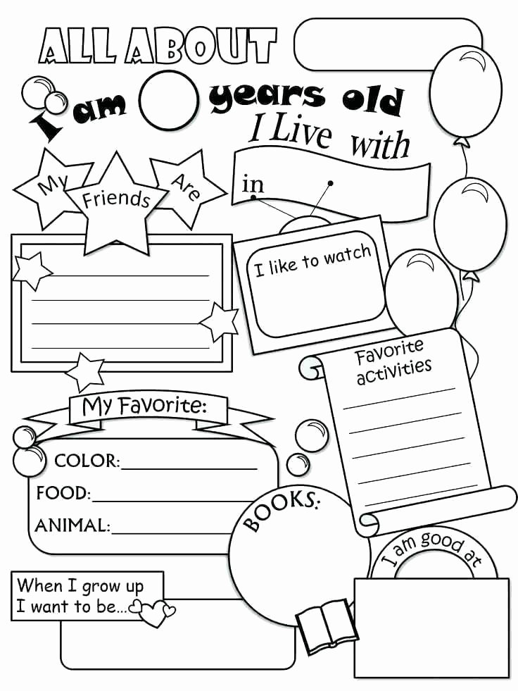 Self Esteem Worksheets for Children Self Esteem Printable Worksheets for Kids