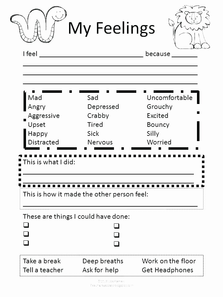 Self Esteem Worksheets for Youth Free Printable Self Esteem Worksheets Download social social