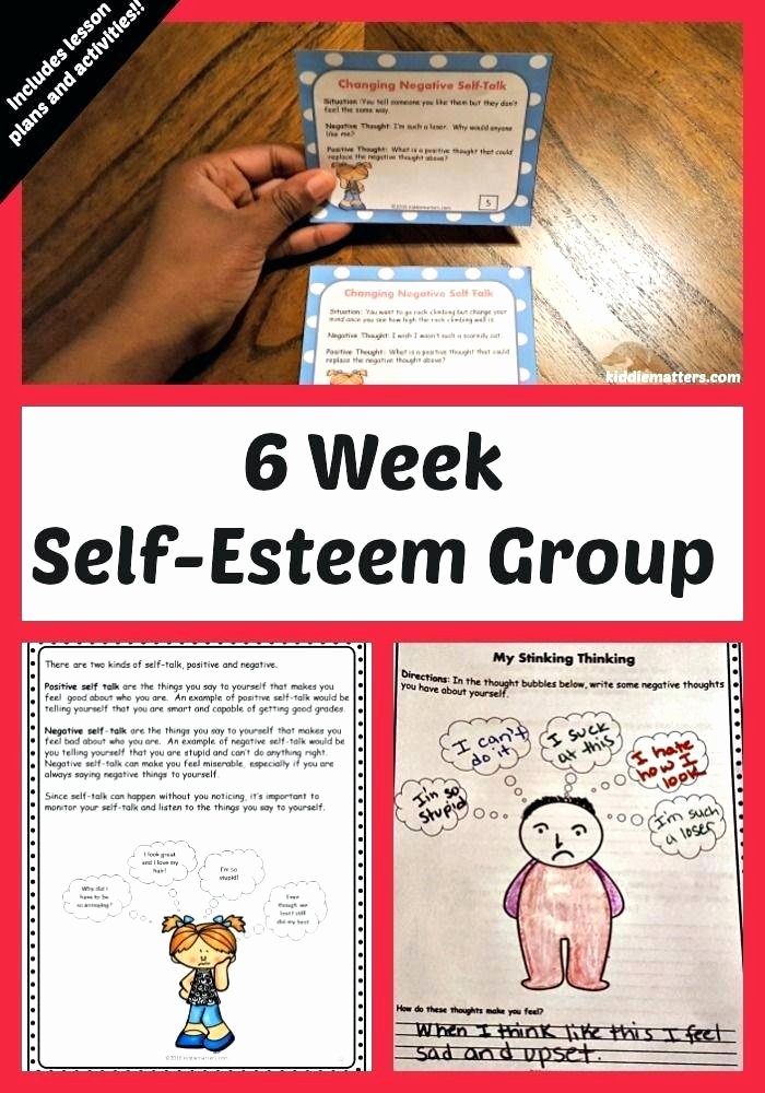 Self Esteem Worksheets for Youth Self Esteem Worksheets for Teens Teen Building Printable Works