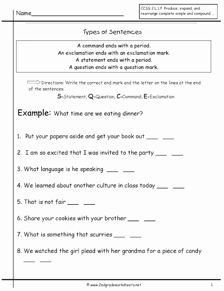 Sentence Worksheets First Grade Fix the Sentence Worksheets It Up Sentences Capital Letters