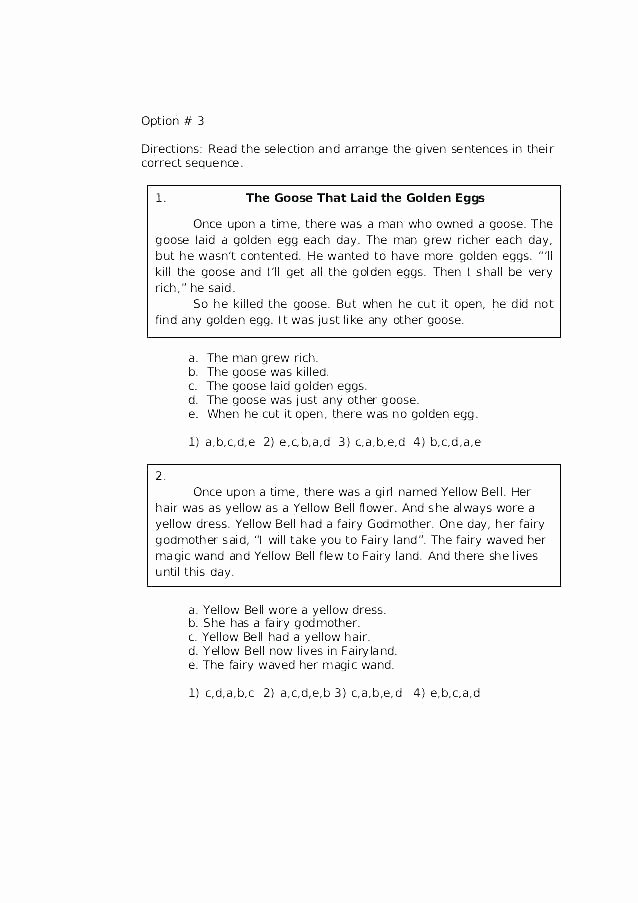 Sequence Worksheets 2nd Grade Beautiful Story Sequencing Day Worksheet Reading Prehension