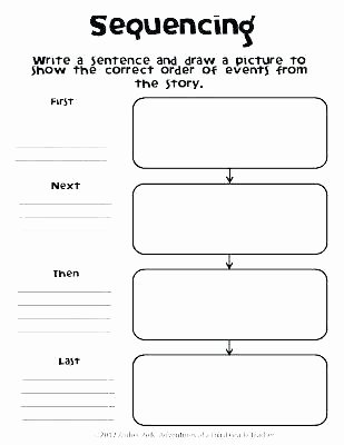Sequence Worksheets 4th Grade Story Sequencing Worksheets for Grade Sequence events 2nd Pdf