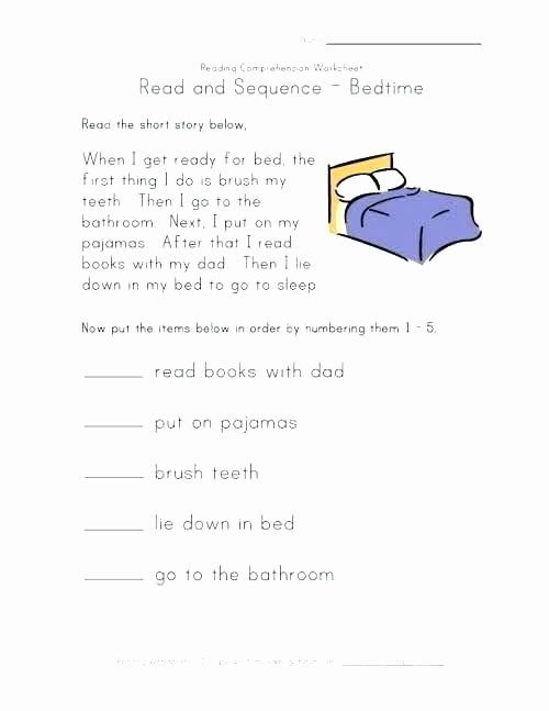 Sequence Worksheets for Kids Free Printable Story Books for Grade 1