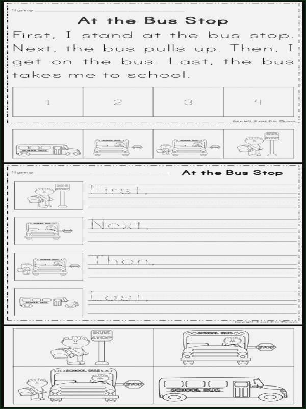 Sequencing Story Worksheet Sequencing Worksheets
