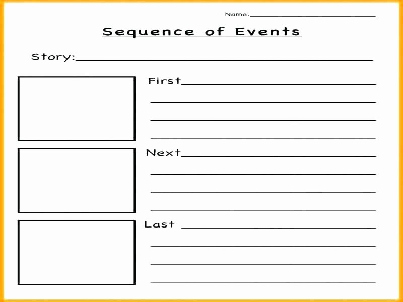 Sequencing Worksheet 2nd Grade New Story Sequencing Worksheets Pdf Sequence events