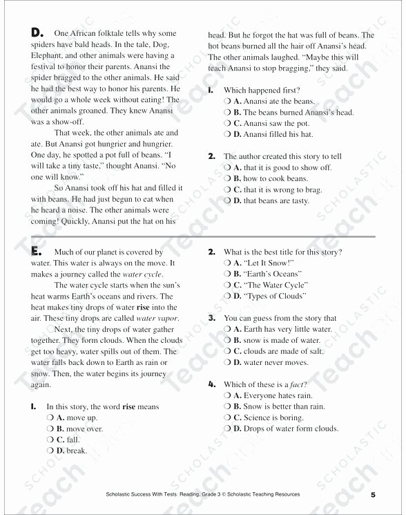 Sequencing Worksheets 4th Grade 4th Grade Sequencing Worksheets – Creatize