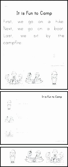 Sequencing Worksheets for 1st Grade First Grade Sequencing Worksheets