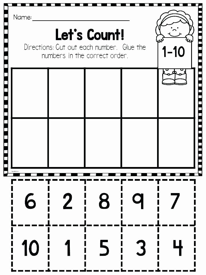 Sequencing Worksheets Kindergarten Number Worksheets for toddlers Grade Level Worksheets