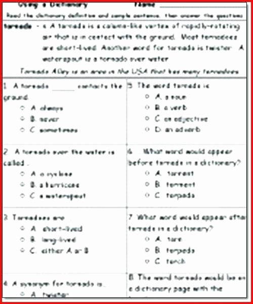 Seventh Grade Reading Comprehension Worksheets Free Second Grade Prehension Worksheets