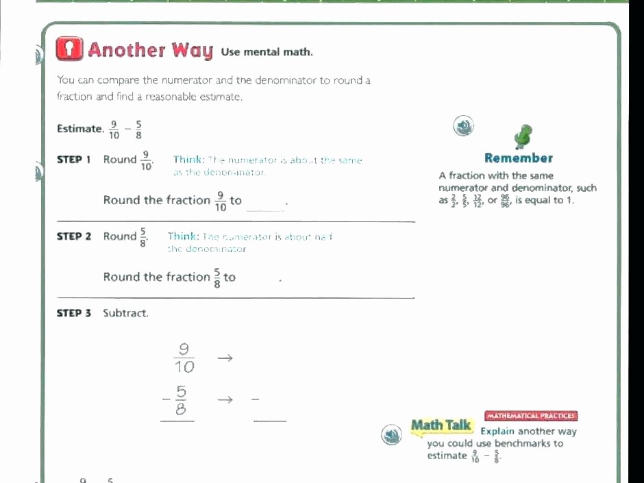 Shopping Math Worksheet Go Math Worksheets Grade 5 4 Fractions Worksheet 7 Free