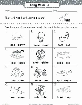 Short O Worksheets for Kindergarten Oo Worksheets for Kindergarten