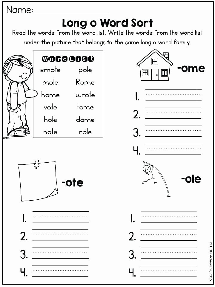 Short O Worksheets for Kindergarten Short O Worksheets – Odmartlifestyle