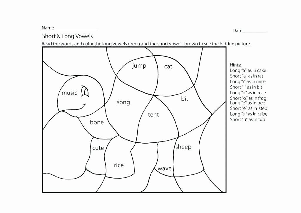 Short U Worksheets Pdf Beginning Learning sounds Worksheets Kindergarten Vowel