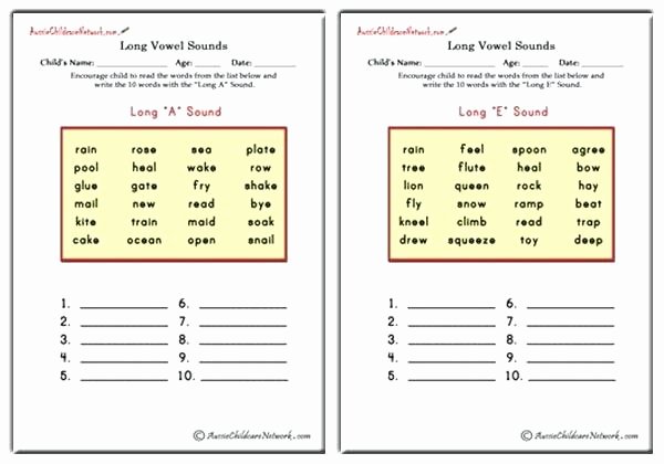 Short Vowel Worksheets 2nd Grade Free Short Vowel Worksheets for Second Grade Long 2nd sounds