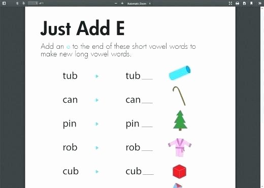 Silent E Words Worksheets Long O Silent E Worksheets Teaching Vowel with Rule for