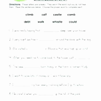 Silent E Worksheets Beautiful Silent K Words Worksheets