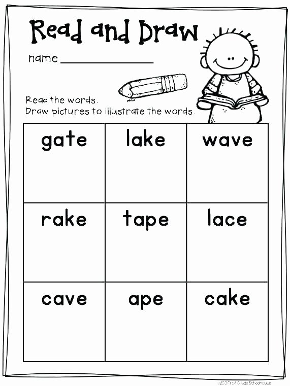 Silent E Worksheets for Kindergarten Long O Worksheets Awesome Silent E Grade Vowel and