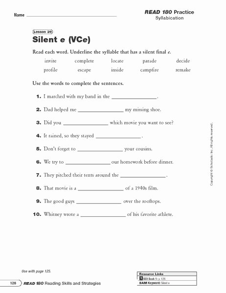 Silent Letters Worksheets Silent E Worksheets 4th Grade Google Search