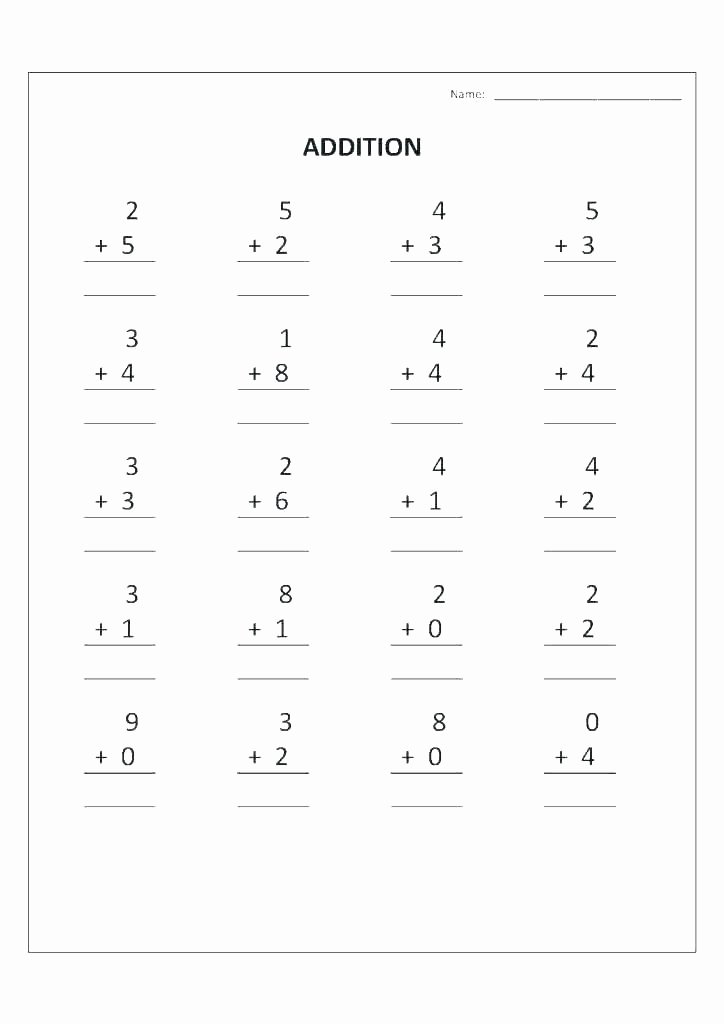 Simple Addition Worksheets with Pictures K1 Worksheets – Primalvape