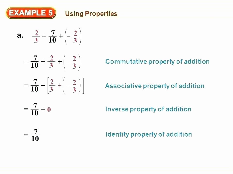 Simple Distributive Property Worksheet Properties Addition Worksheets Pdf