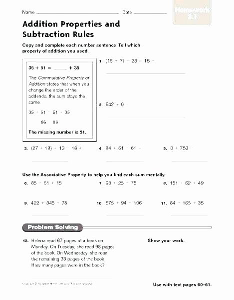Simple Distributive Property Worksheets Simple Distributive Property Worksheets Make It Grade Math