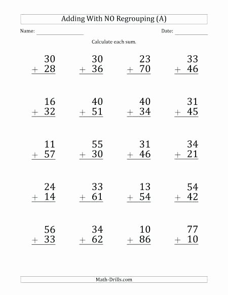 Single Digit Subtraction Worksheets Pdf Best Of Two Digit Addition Worksheets 3 Digit Addition Word Problems