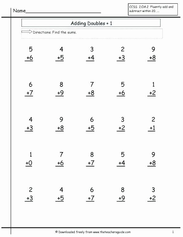 Single Digit Subtraction Worksheets Pdf Elegant Printable Fill In the Blank Worksheets 3rd Grade Pdf Clock