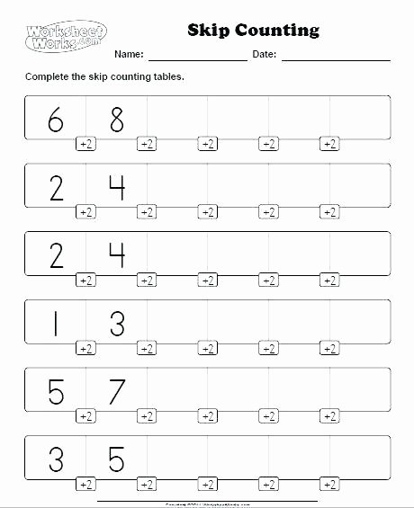 Skip Counting by 6 Worksheets Skip Counting by 10 Worksheets Skip Counting by Worksheet