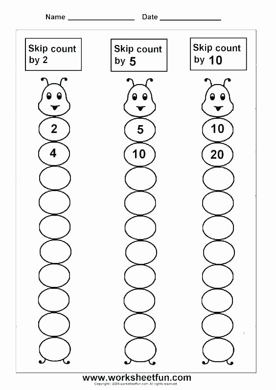 Skip Counting Worksheets 2nd Grade Skip Counting Worksheets for Kindergarten – Primalvape