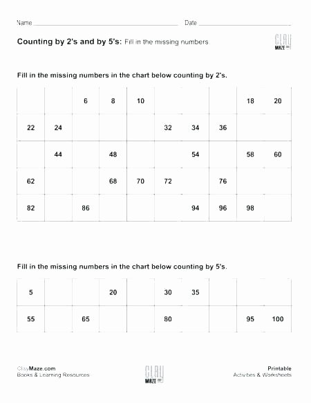 Skip Counting Worksheets 3rd Grade First Grade Adding Worksheets