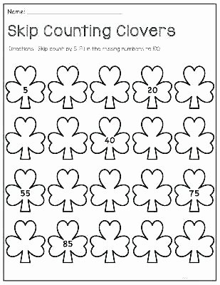 Skip Counting Worksheets 3rd Grade Fun Addition Worksheets for 1st Grade