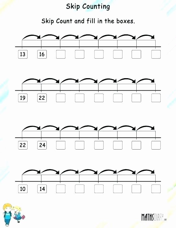 Skip Counting Worksheets First Grade Math Skip Counting Worksheets – Akasharyans