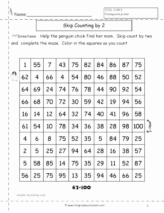 Skip Counting Worksheets First Grade Skip Counting Worksheets Kindergarten