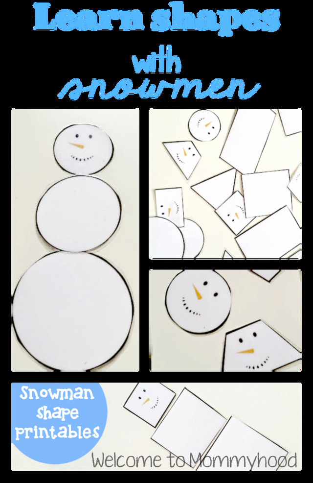 Snowman Math Worksheets Awesome Free Snowman Shape Learning Printables Upside Down