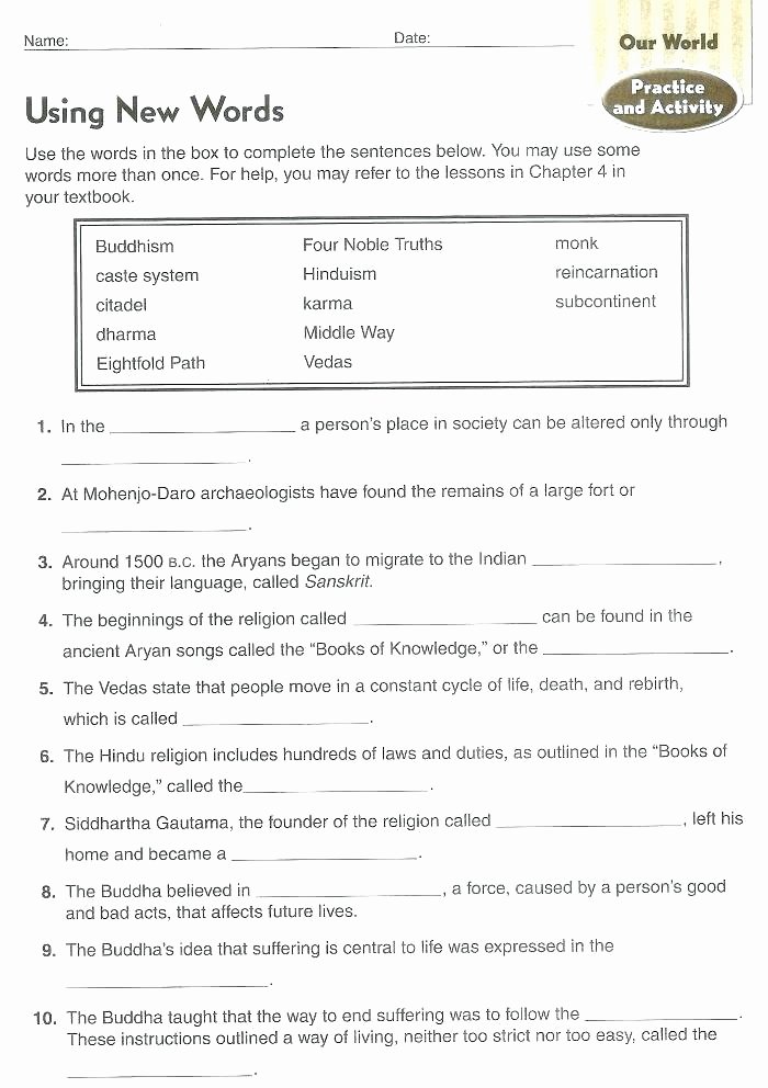 Social Studies Worksheets 2nd Grade Second Grade social Stu S Worksheets First Easy
