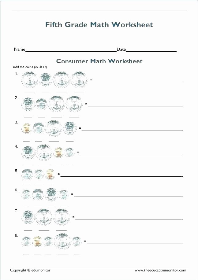 Social Work Worksheets Teach Fifth Grade Math Review Book 2 Mixed Worksheets for