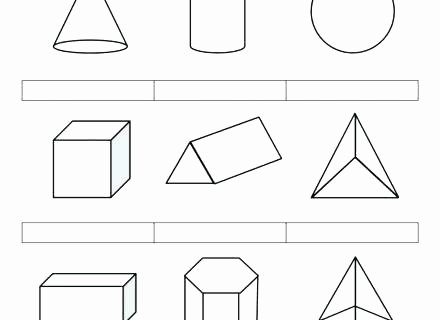 Sorting Shapes Worksheets for Kindergarten Shapes Worksheets for Kindergarten Coloring Geometric Shapes