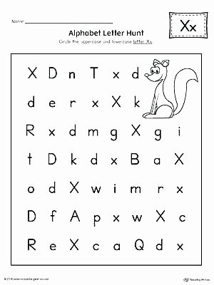 Sorting Worksheets for Kindergarten Kindergarten Letter Worksheets