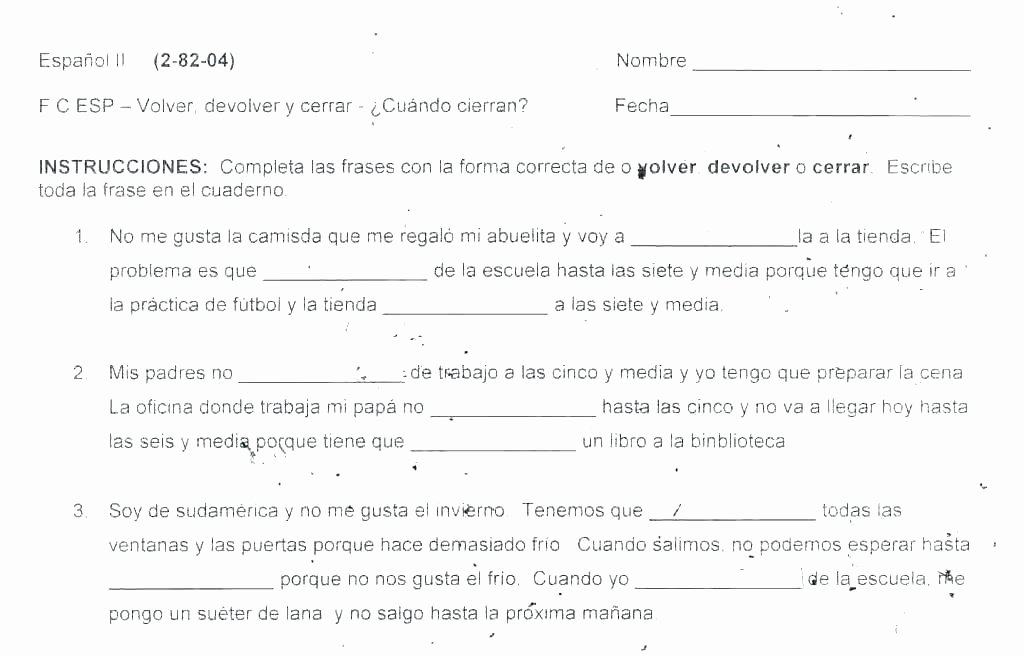 free printable worksheets on verb tenses regular past present tense verbs pdf worksheet spanish